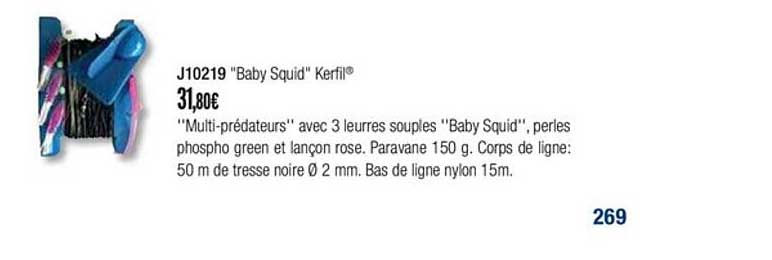 j10219 baby squid kerfil