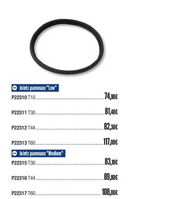 joints panneaux low joints panneaux medium