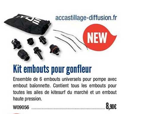 Kit Embouts Pour Gonfleur