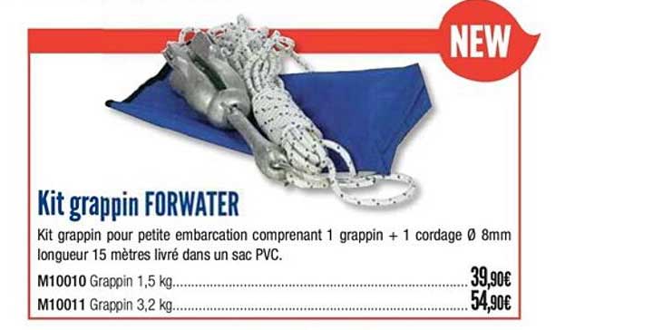 kit grappin forwater