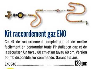 kit raccordement gaz eno
