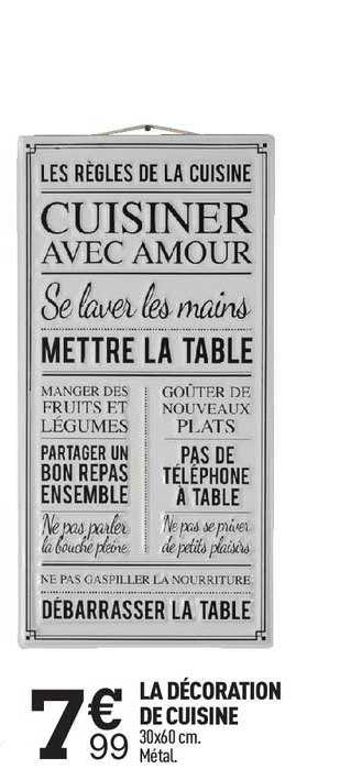 La Décoration De Cuisine