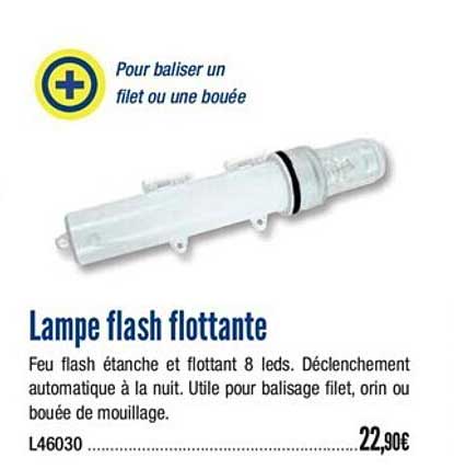 lampe flash flottante