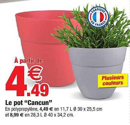 le pot "cancun"