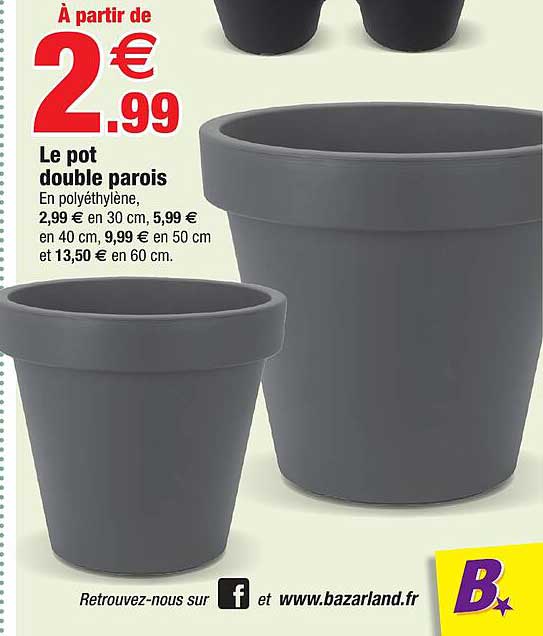 le pot double parois