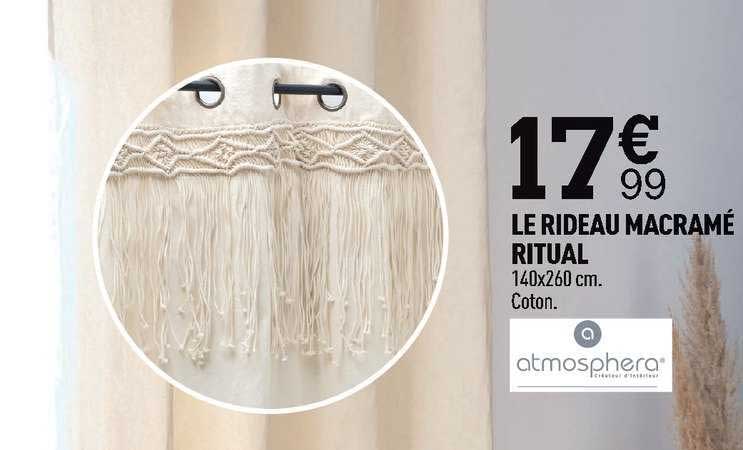 le rideau macramé ritual atmosphera