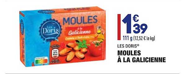 Les Doris Moules à La Galicienne