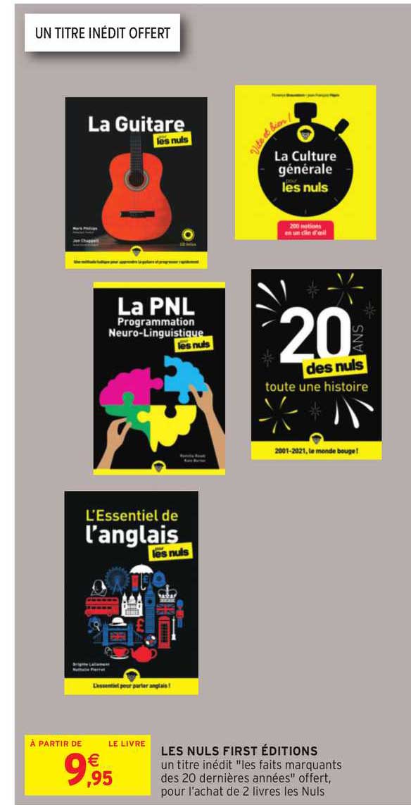 les nuls first éditions