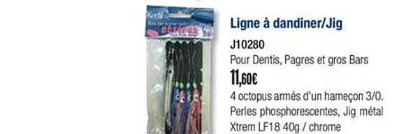 ligne à dandiner jig