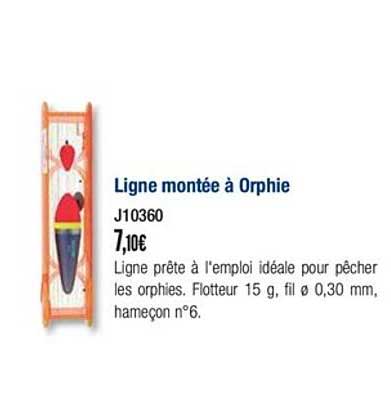 Ligne Montée à Orphie