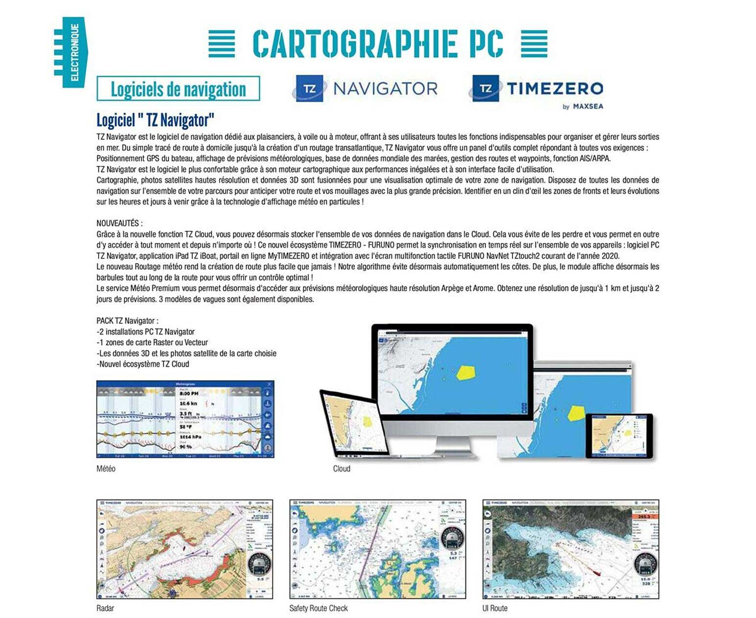 logiciel tz navigator