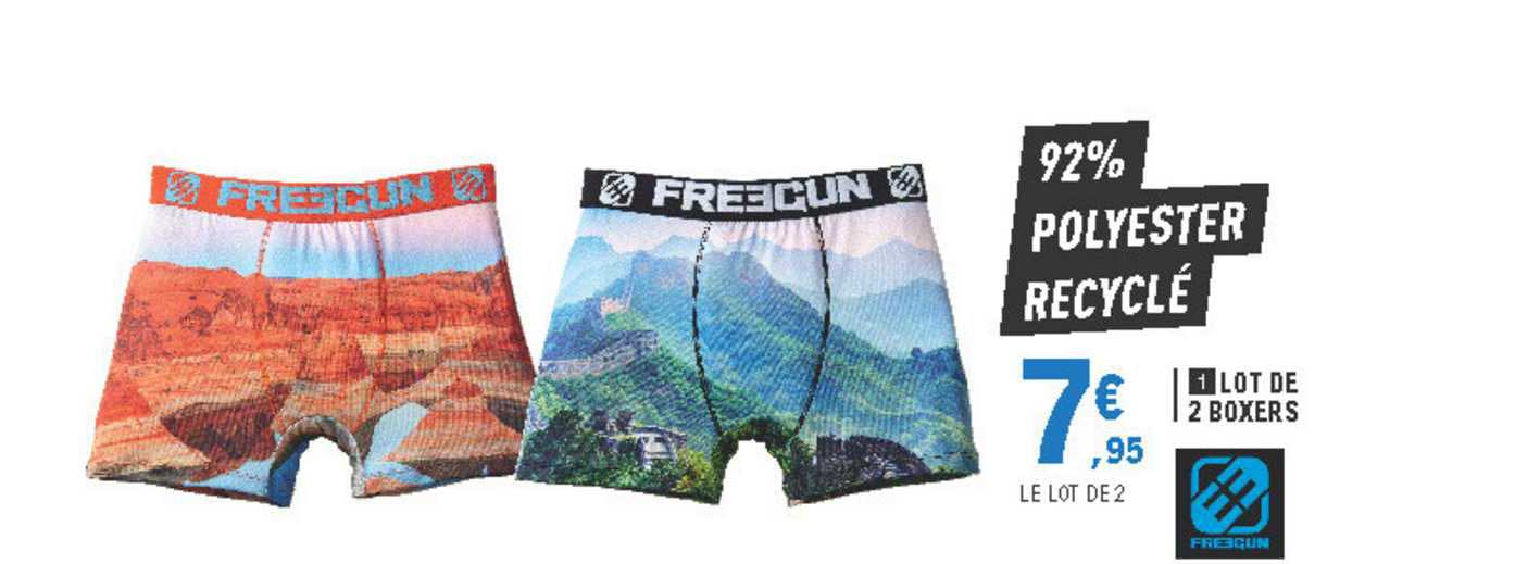 Lot De 2 Boxers