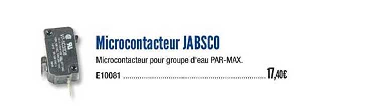 microcontacteur jabsco