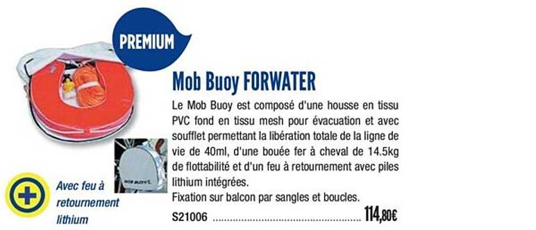 mob buoy forwater