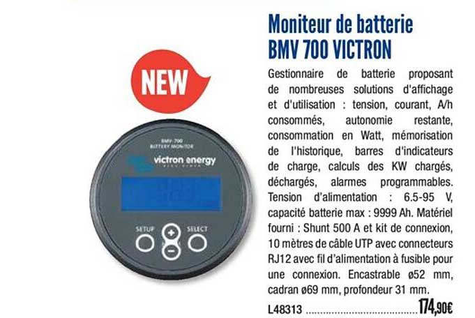 moniteur de batterie bmw 700 victron