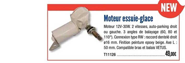 moteur essuie glace