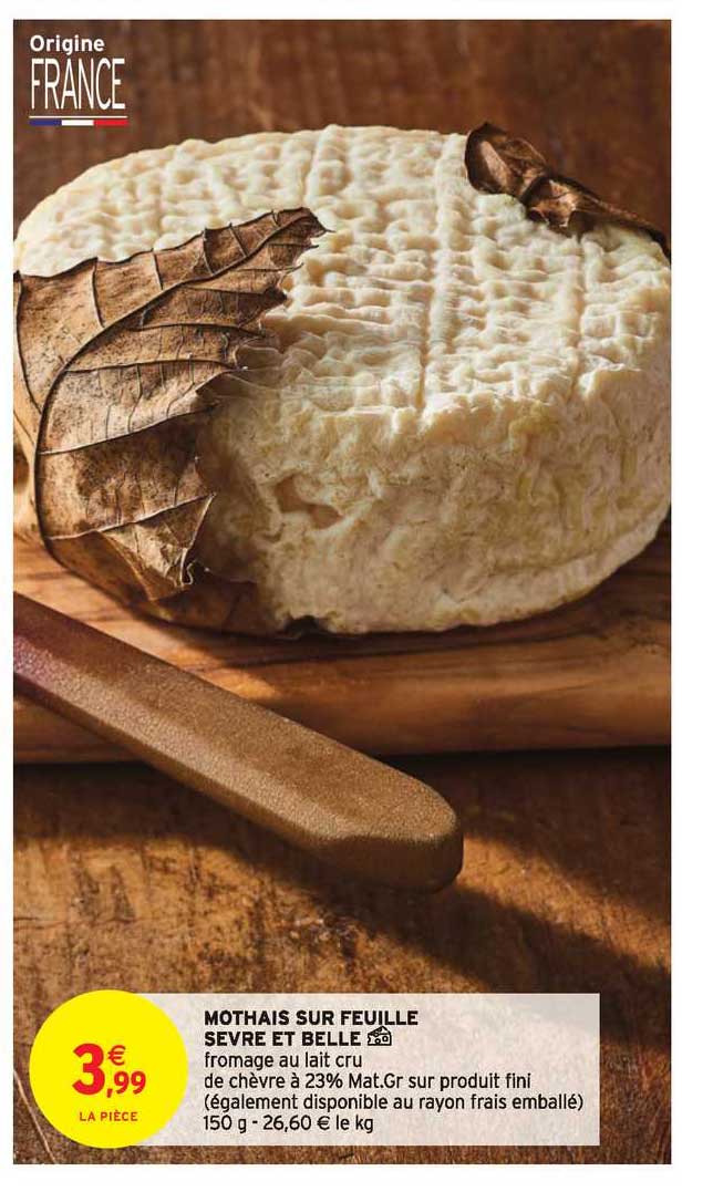 Mothais Sur Feuille Sèvre Et Belle