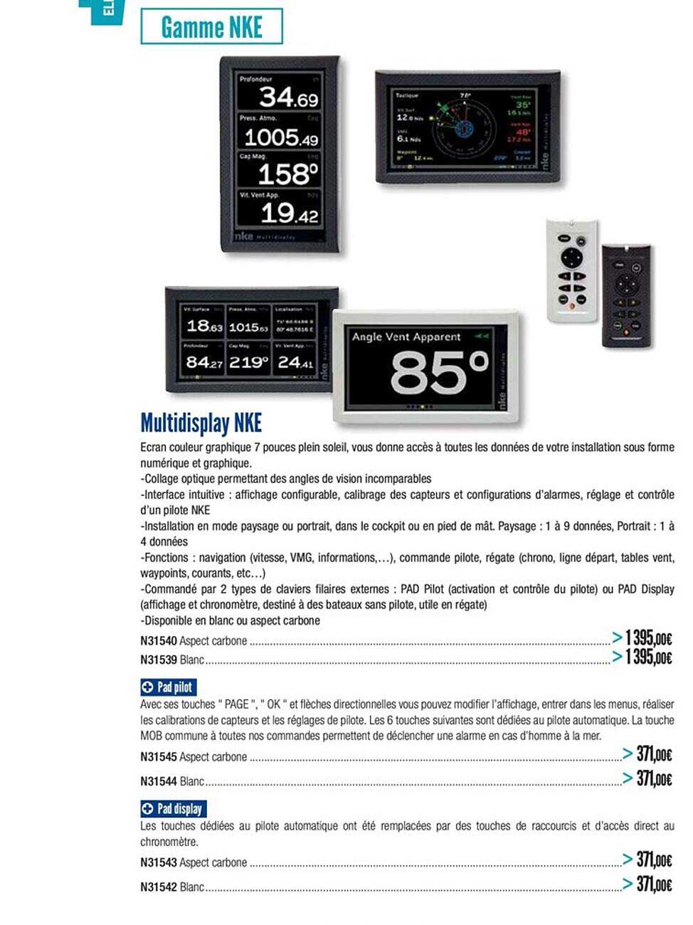 multidisplay nke gamme nke