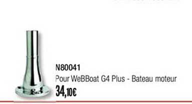 n80041 pour webboat g4 plus bateau moteur