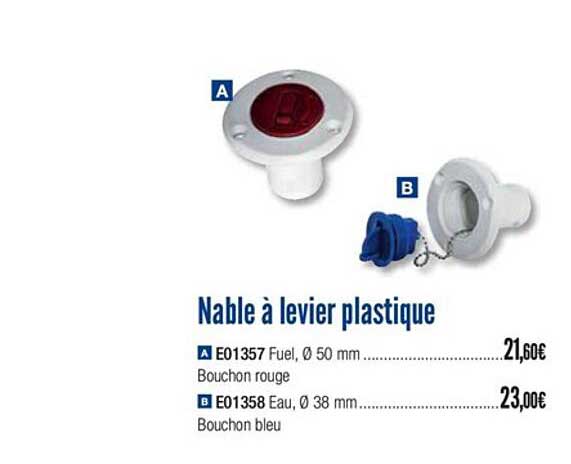 nable à levier plastique