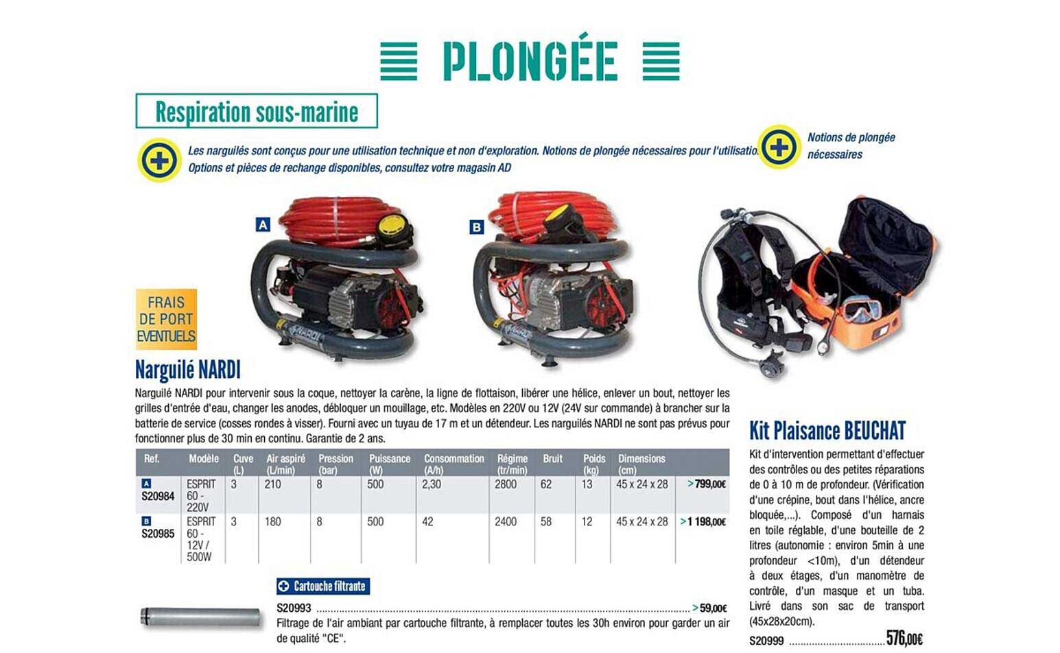 narguilé nardi kit plaisance beuchat