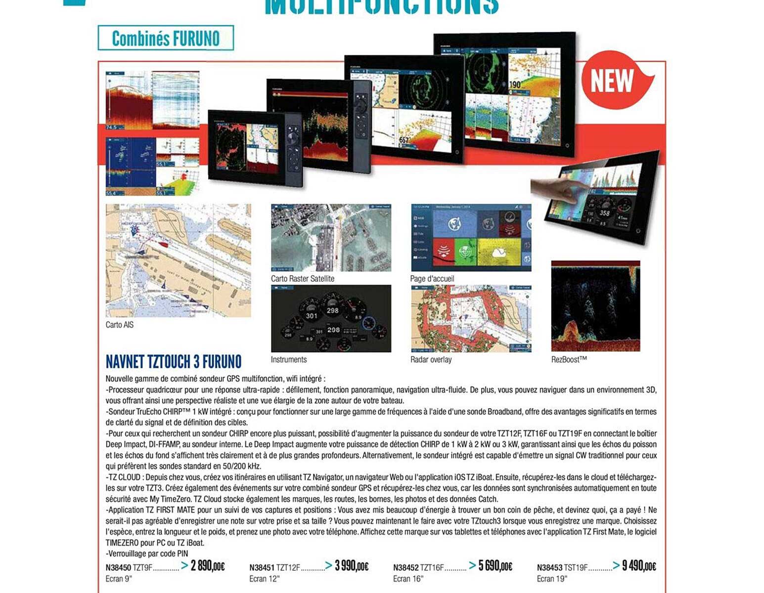 navnet tztouch 3 furuno
