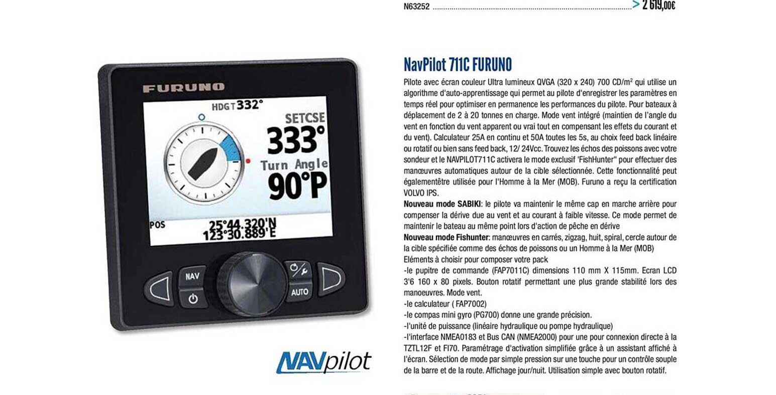 navpilot 711c furuno