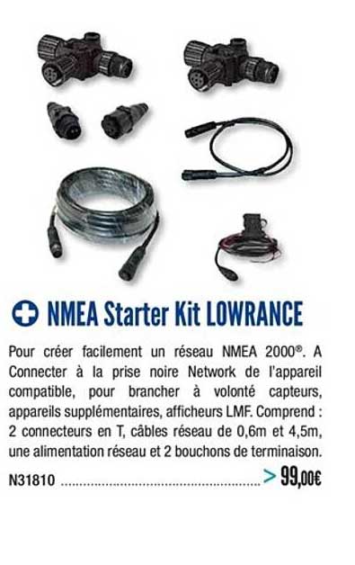 nmea starter kit lowrance