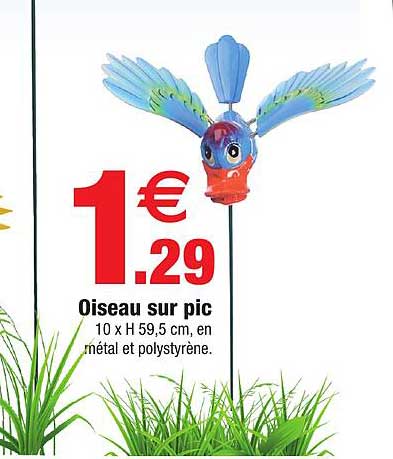oiseau sur pic