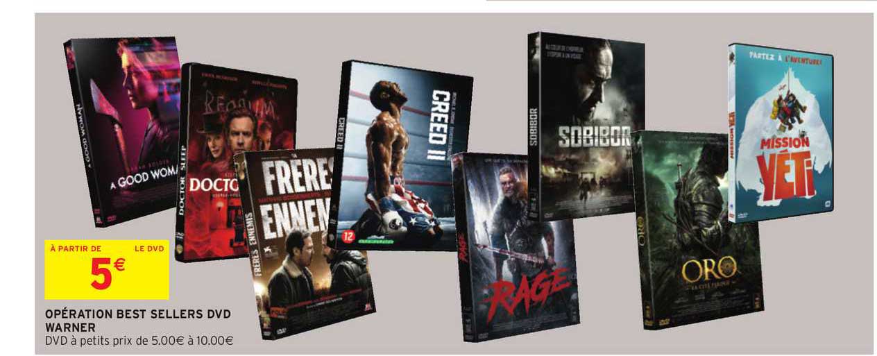 Opération Best Sellers Dvd Warner