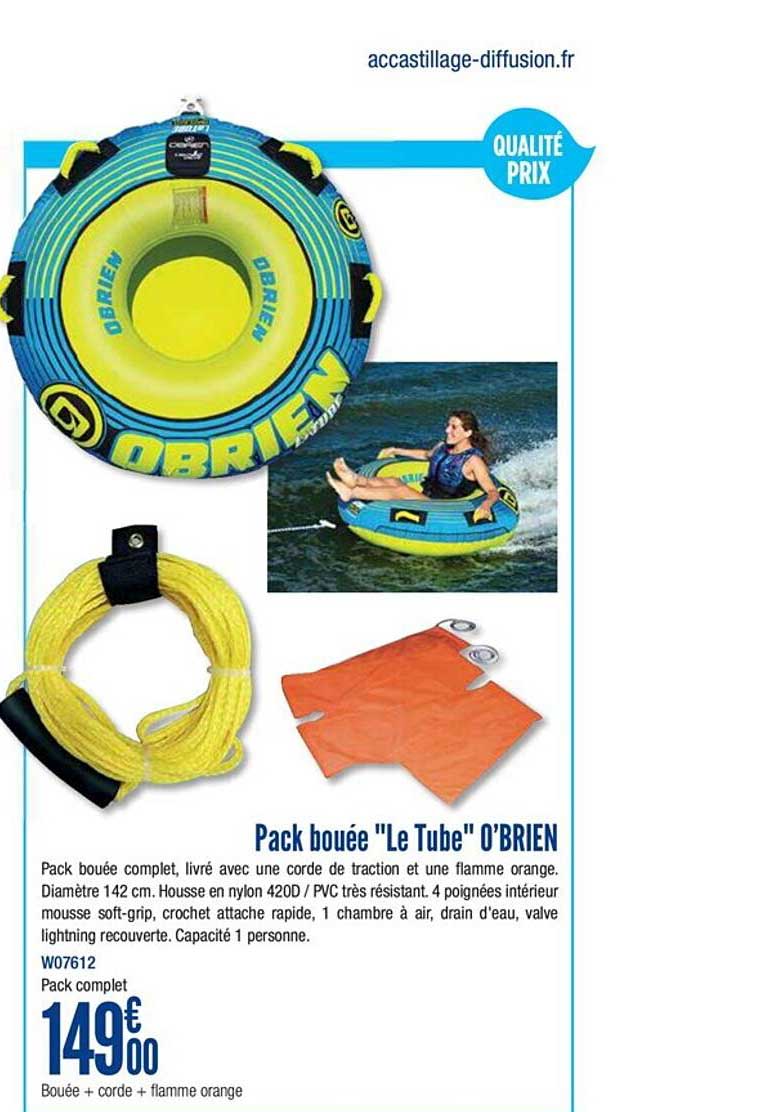 pack bouée le tube o'brien