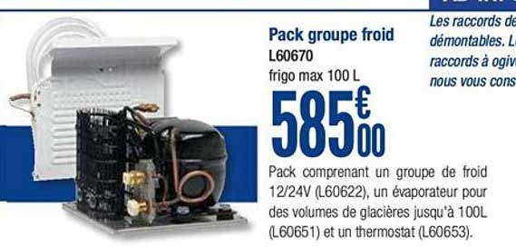 pack groupe froid