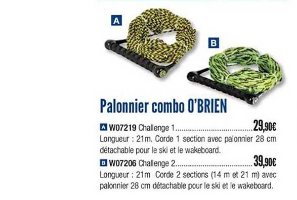 palonnier combo o'brien