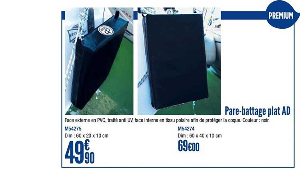 pare battage plat ad