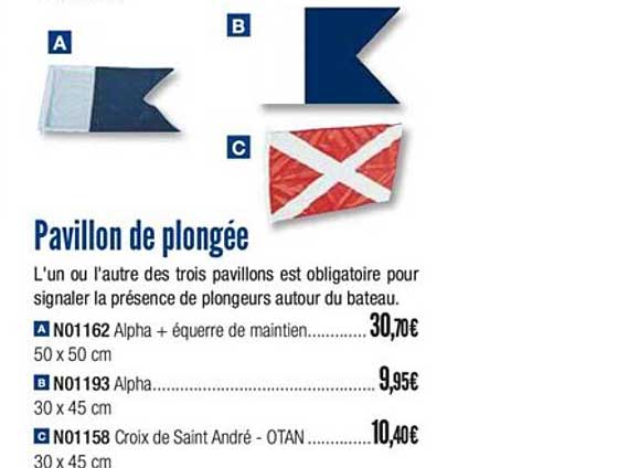 pavillon de plongée