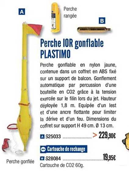 perche ior gonflable plastimo