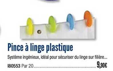 Pince à Linge Plastique