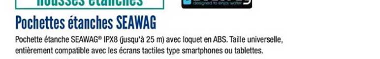 pochettes étanches seawag