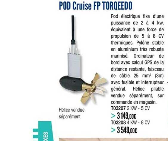 pod cruise fp torqeedo