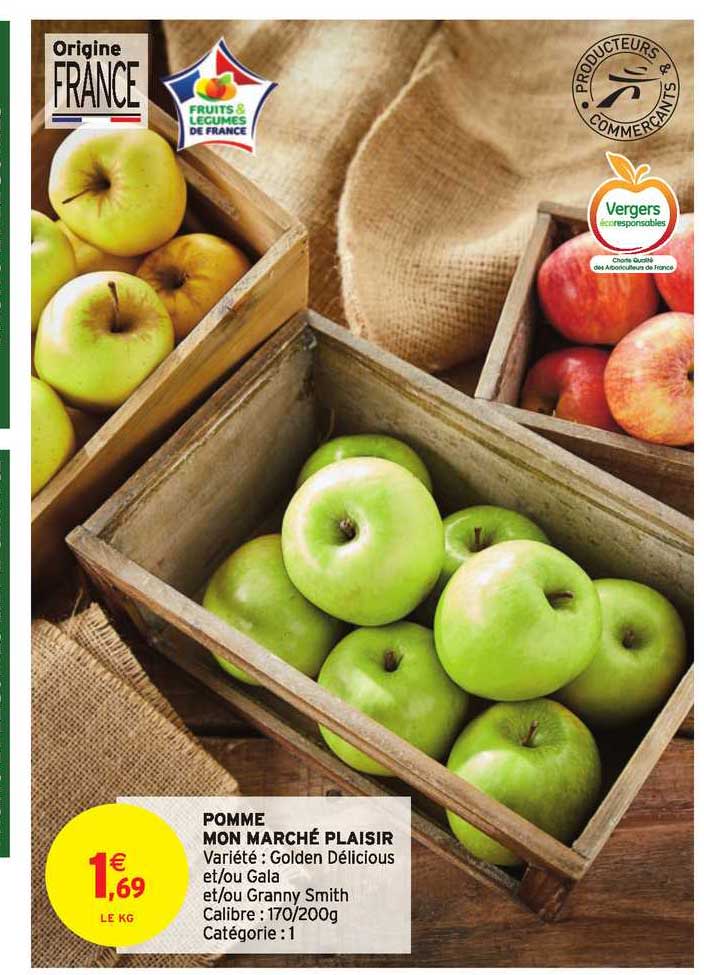 Pomme Mon Marché Plaisir