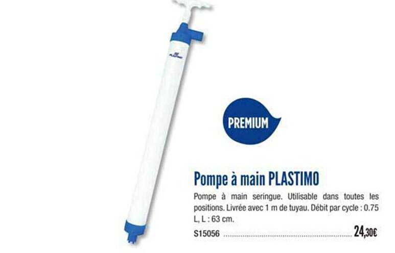 pompe à main plastimo