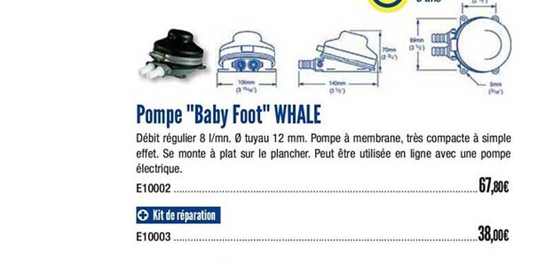 pompe baby foot whale