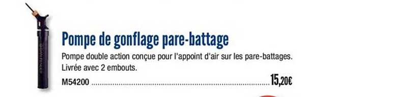pompe de gonflage pare battage