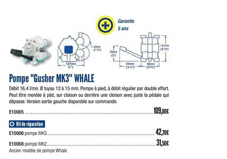 pompe gusher mk3 whale