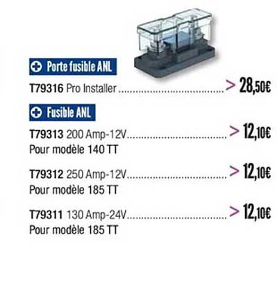 porte fusible anl fusible anl