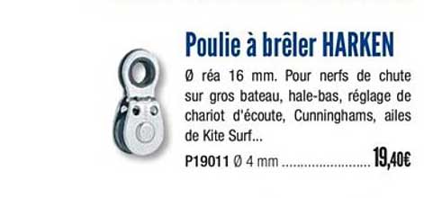 poulie à brêler harken
