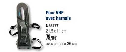 pour vhf avec harnais