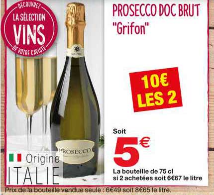 Prosecco Doc Brut "grifon"