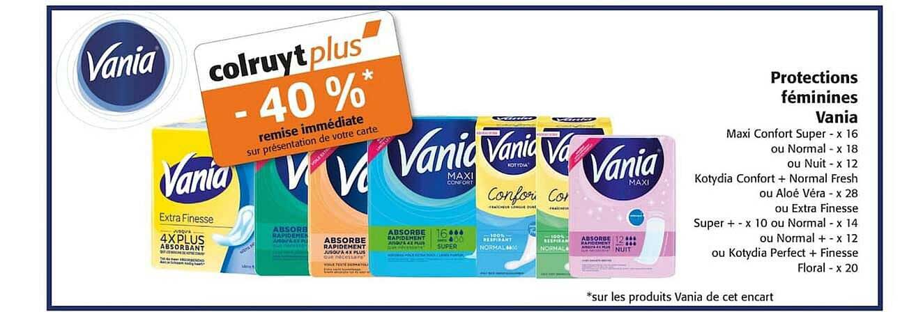 protections féminines vania