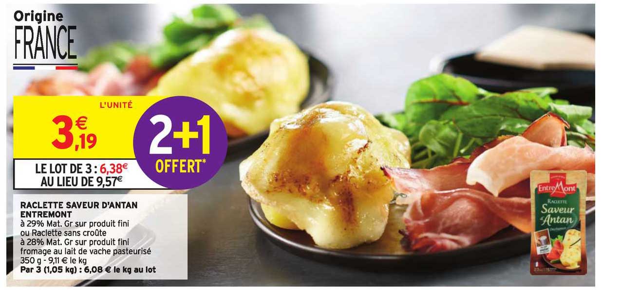 Raclette Saveur D'antan Entremont